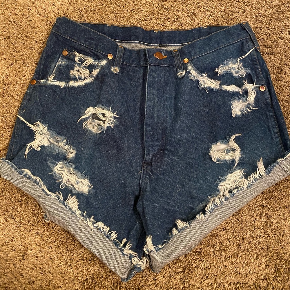 Wrangler jean shorts